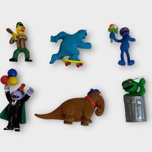 Sesame Street Vintage Applause Figures Lot of 6